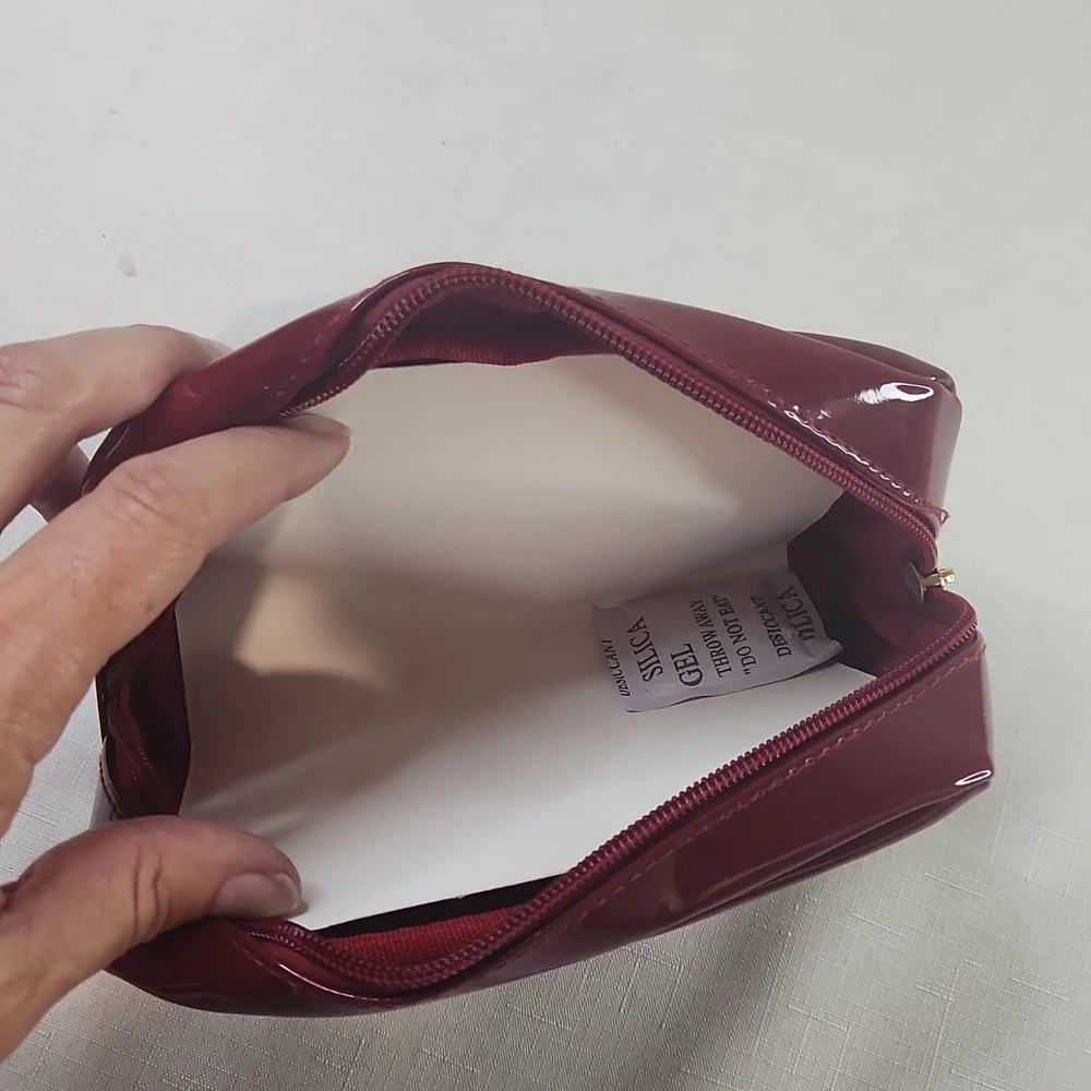 Jason Wu Wine Colored Makeup Cosmetic Bag. NWOT